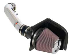 K&N 69-3521TP Performance Air Intake System TYPHOON; FORD MUSTANG GT 4.6L (CA) 02-04 (Фото-1)