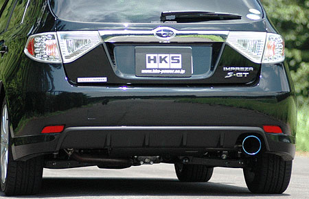HKS 31021-AF015 Legamax Premium Exhaust For Subaru Impreza GH8 S-GT (rear section only) (Photo-2)