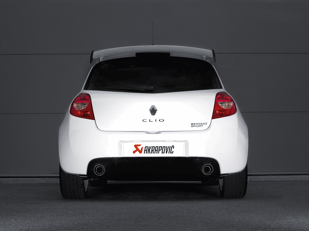 AKRAPOVIC MTP-RECL3RSH Slip-On Line (SS) RENAULT CLIO III RS 200 2009-2012 EC Approval (Photo-5)