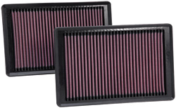 K&N 33-2445 Replacement Air Filter JAGUAR XK 5.0L-V8; 2010 (2 PER BOX) (Фото-1)
