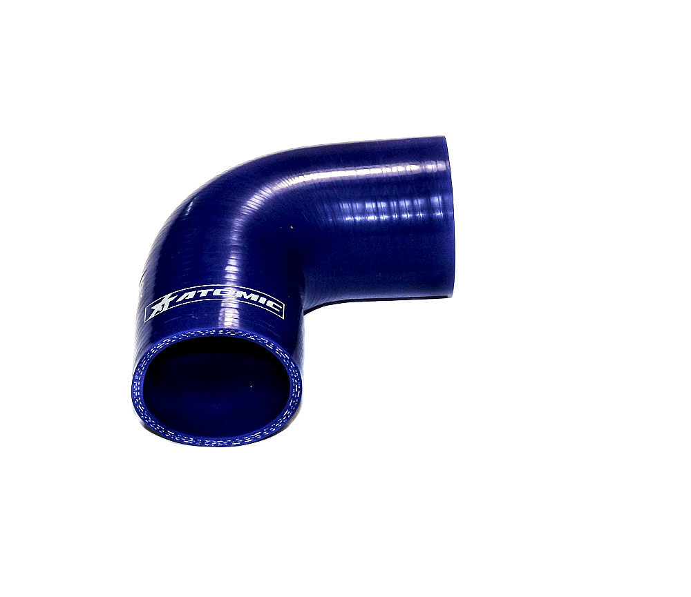 ATOMIC e90-57 BLUE Hose silicone, 90° Degree 57 mm (Фото-1)