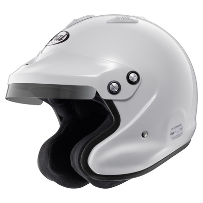 ARAI 217-011-04 Helmet (FIA, open) GP-J3, white, size L (Photo-1)