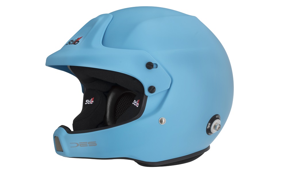 STILO AA0210BG2M590201 WRC DES COMPOSITE Open-face helmet, intercom, HANS, FIA, blue, size 59 (Photo-1)
