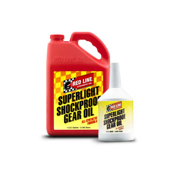 RED LINE OIL 58505 Gear Oil Superlight ShockProof 3.8 L (1 gal) (Фото-1)