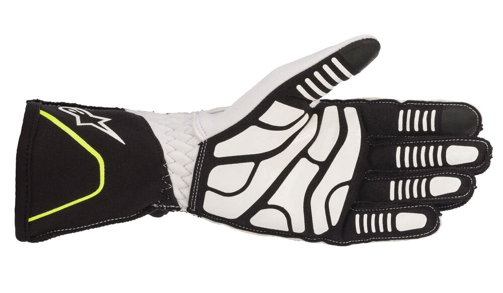 ALPINESTARS 3551820_21_L TECH 1 KX v2 Kart gloves, white/black, size L (Фото-2)