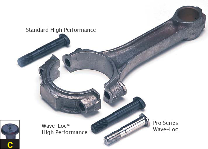 ARP 153-6022 Ford 3.8L Super Coupe rod bolt kit, 2pack (Фото-1)