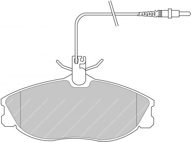 FERODO FDS1063 Brake pads (Фото-1)