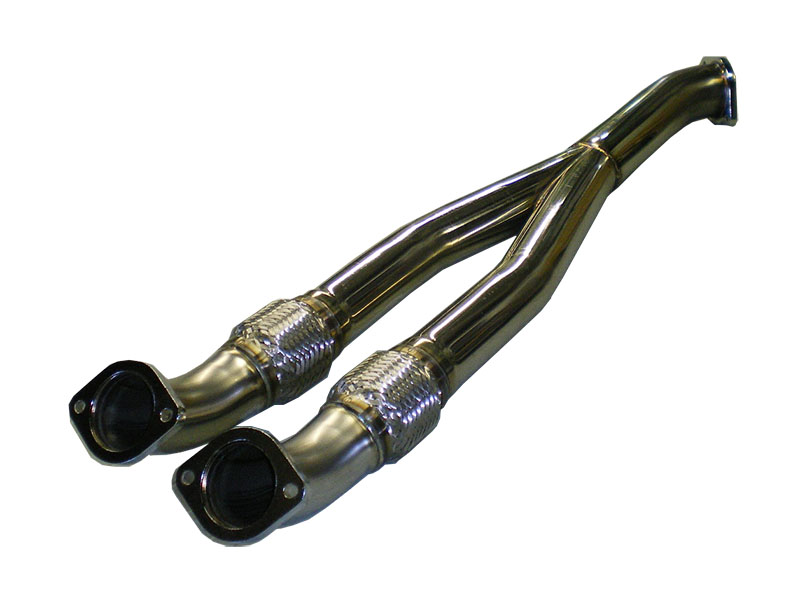 HKS 33004-KN002 Y-pipe without resonator for NISSAN R35 GT-R (Фото-2)