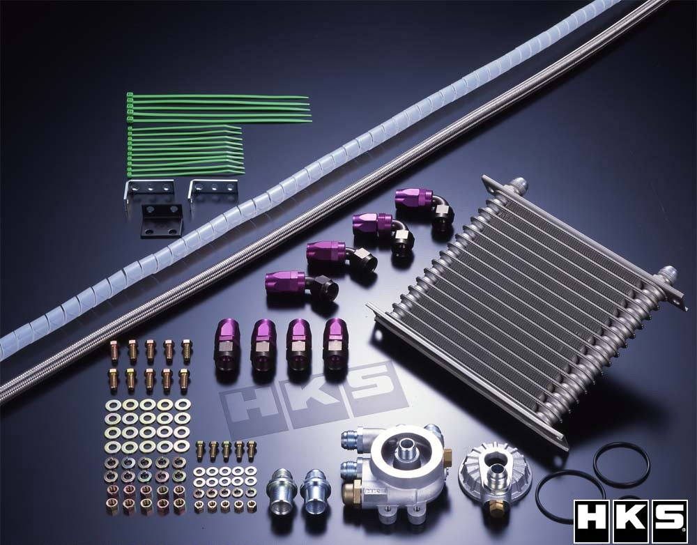 HKS 15004-AF010 Oil Cooler Kit For Subaru Impreza GRB WRX STI  (Фото-2)