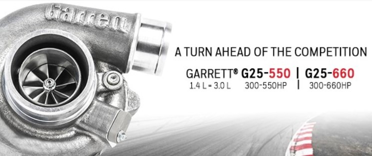 GARRETT 877895-5001S Turbocharger G25-550 Standard A/R 0.49 T25/V-band Wastegated (Photo-2)