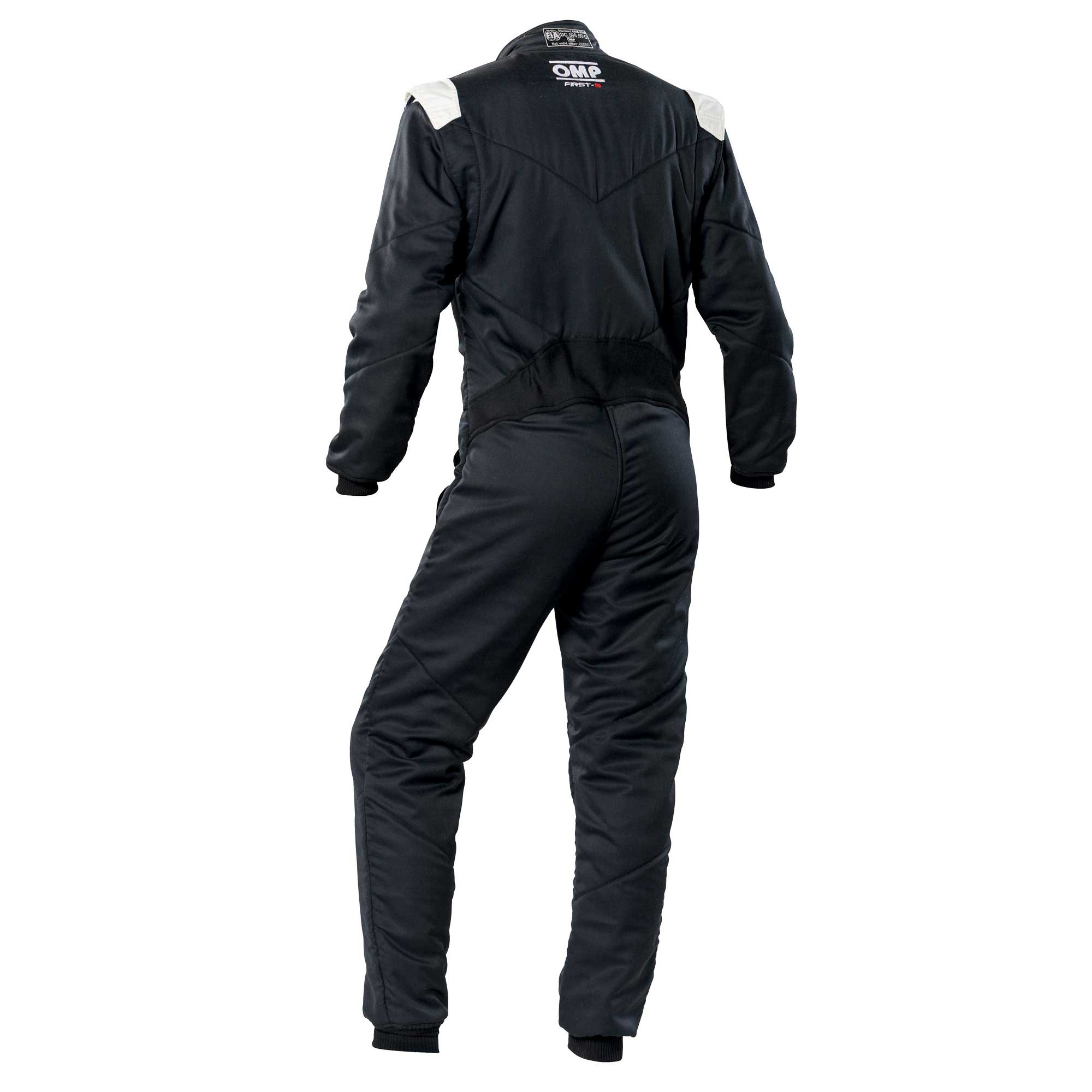 OMP IA0-1828-E01-071-54 (IA01828D07154) Racing suit FIRST-S MY2020, FIA 8856-2018, black, size 54 (Photo-2)