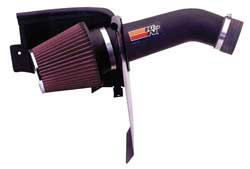 K&N 57-1528 Performance Air Intake System JEEP LIBERTY, V6-3.7L, 2002-03 (Фото-1)