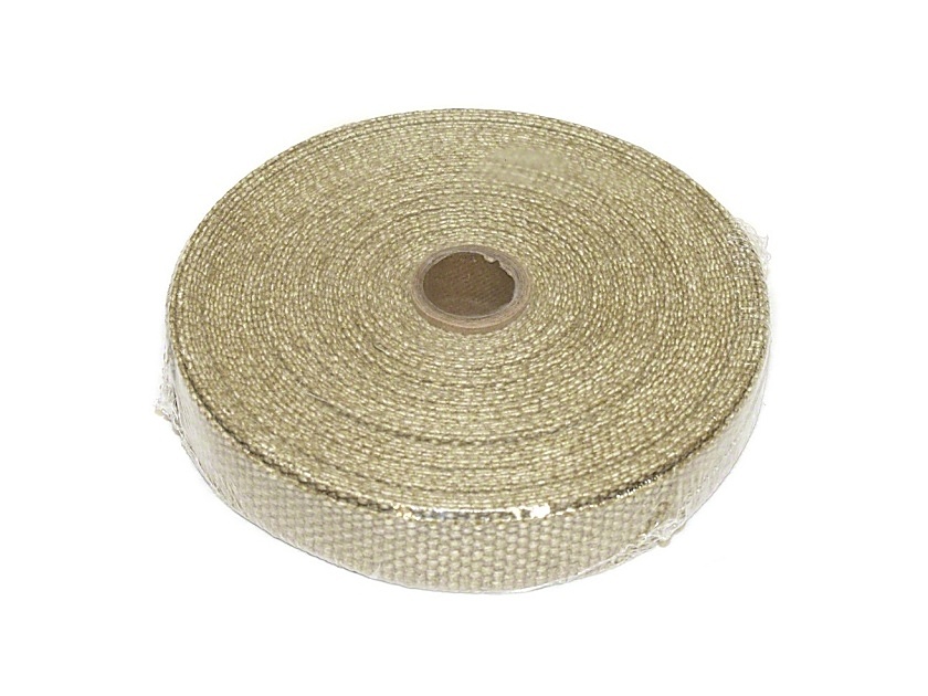 THERMO-TEC 11001 Exhaust Insulating Wrap white 1 in. x 50 ft. (2.54sm x 15.24m) (Photo-1)